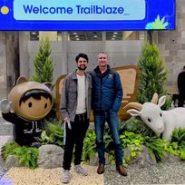 CrossPeak Solutions team members at a company event or Salesforce conference