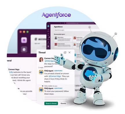 Salesforce Agentforce illustration
