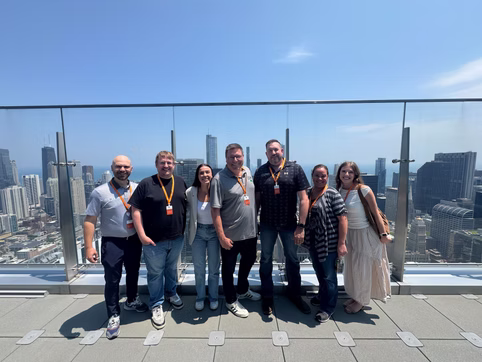CrossPeak Solutions team members at a company event or Salesforce conference